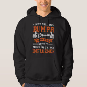 Männer, die sie mich Bumpa nennen, weil Partner in Hoodie