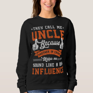 Männer, die sie mich Onkel nennen, weil Partner in Sweatshirt