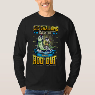 Männer, die sie verschluckt, jedes Mal, wenn ich m T-Shirt