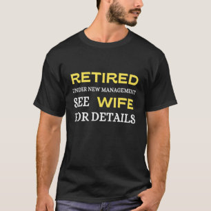 Männer, die unter neuem Management ermüdet werden T-Shirt
