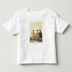 Männer, die zeremonielle Ponchos in Santiago, Kleinkind T-shirt