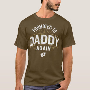 Männer, die zu Papa befördert werden, wieder Schwa T-Shirt
