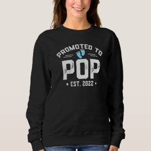 Männer, die zum Pop 2022 zum ersten Mal Pop beförd Sweatshirt