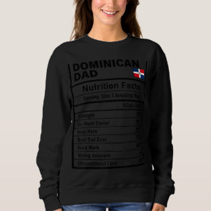 Männer dominikanischer Vater Ernährung Fakten Vate Sweatshirt