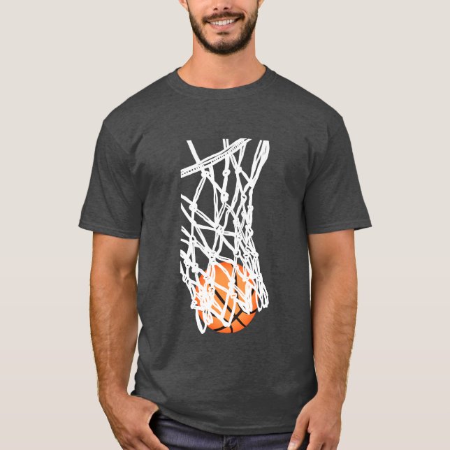 Männer Dunkles Basic T-Shirt (Vorderseite)