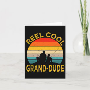Männer echt cooler Großartiger Typ Angeln Daddy Vi Karte