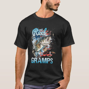 Männer echt cooler Opa amerikanische Flagge lustig T-Shirt
