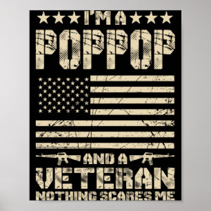 Männer Ein Opa Und Ein Veteran Nichts Ist Stolz Poster