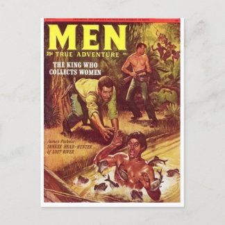 Männer - ein wahres Abenteuer 2 Postkarte