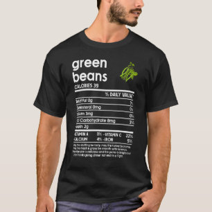 Männer Erntedank Grüne Bohnen Ernährung Fakt T-Shirt