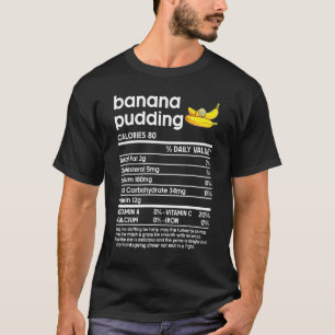 Männer Erntedank Shirts, Banane Pudding Nutte T-Shirt