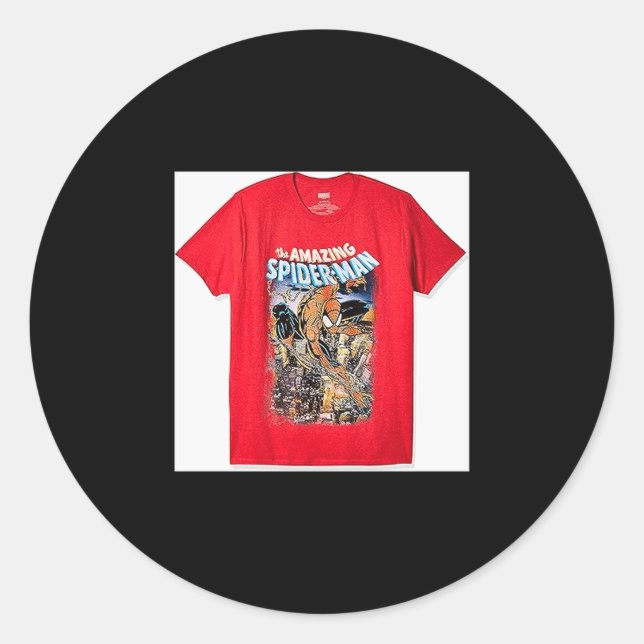 Männer Erstaunlich  Runder Aufkleber (Vorderseite)