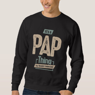 Männer Es ist eben was für Papas, Dad, Opa Sweatshirt