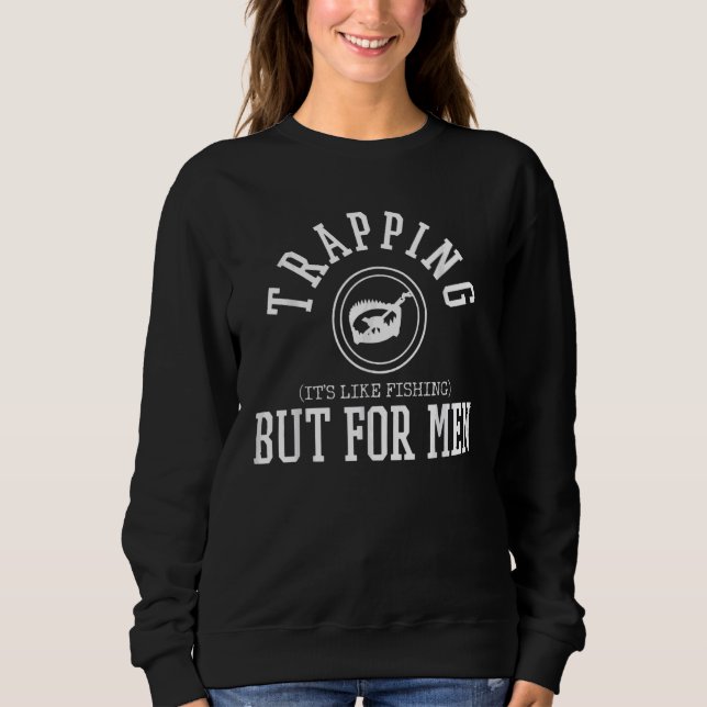 Männer Fallen Jagd Männer Sweatshirt (Vorderseite)