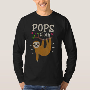 Männer-Faulheits-Grafik-Humor-Zoo-Tier-Pops T-Shirt