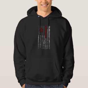 Männer Feuerwehrmann Ehemann Vater Amerikanische F Hoodie