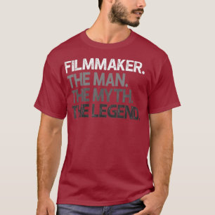 Männer Filmemacher Filmregisseur Macher Mann Der M T-Shirt