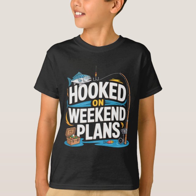 Männer Fischer Angler Witz Fischfänger Fischer T-Shirt (Vorderseite)