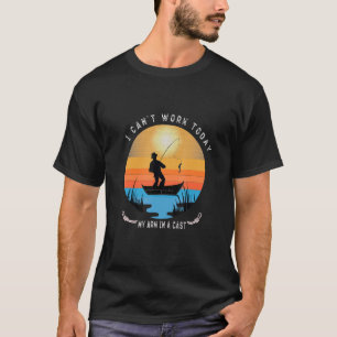 Männer Fischer, die ich heute nicht in meinem Arm  T-Shirt