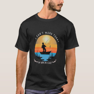 Männer Fischer, die ich heute nicht in meinem Arm  T-Shirt