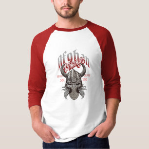 Männer/Frauen Afghanischer Wikinger Design T-Shirt