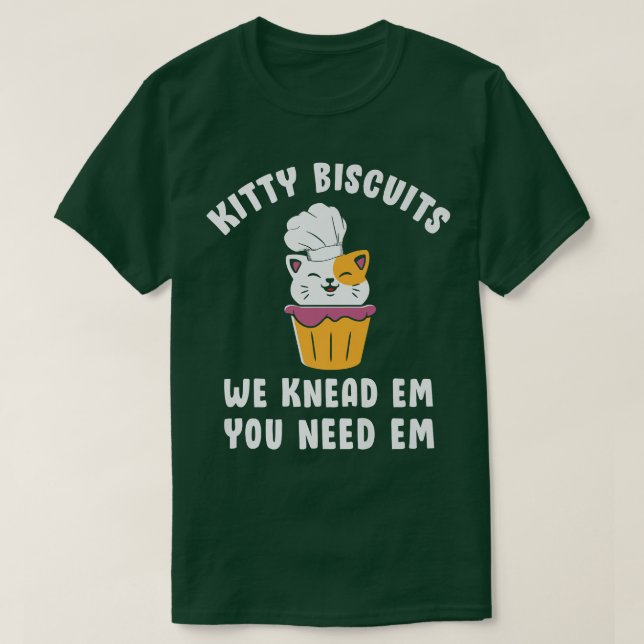 Männer Frauen backen Bäckerei Hobby-Lebensmittel K T-Shirt (Design vorne)