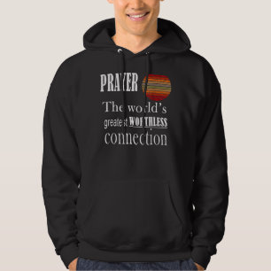 Männer Frauen beten die weltgrößte würdige Co Hoodie