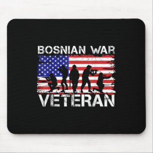 Männer Frauen Bosnier Krieg Veteran Mousepad