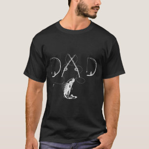 Männer Frauen Fischer Vater Fischfang Enthusiasten T-Shirt