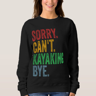 Männer Frauen Kayaking Kayak Sweatshirt