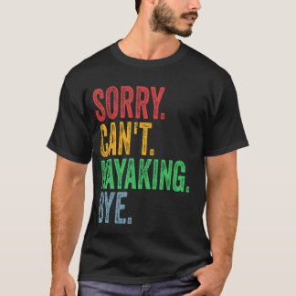 Männer Frauen Kayaking Kayak T-Shirt