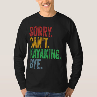 Männer Frauen Kayaking Kayak T-Shirt