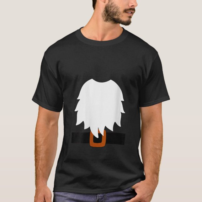 Männer Frauen Kinder Gartenzwerg Junge Mädchen Hal T-Shirt (Vorderseite)