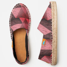 Männer Frauen Moderne Pinks Digital Geometric Tria