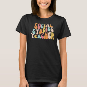 Männer Frauen niedlich zurück in die Schule Retro T-Shirt