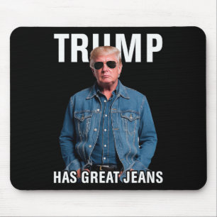 Männer Frauen Trump Hat Tolle Jeans Lustiges Meme Mousepad