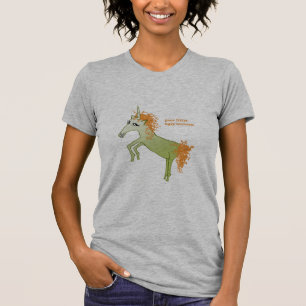 Männer, Frauen u. Kinder "hässliches Einhorn-" t T-Shirt