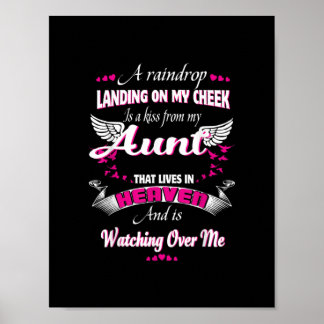 Männer Frauen verlieren Tante in liebenden Gedenks Poster