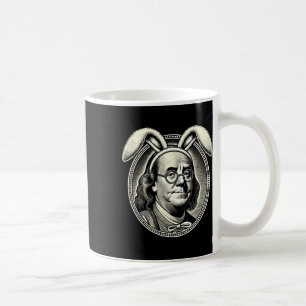 Männer Frauen Vintage-Osterhasen-Kostüm Benjamin F Kaffeetasse