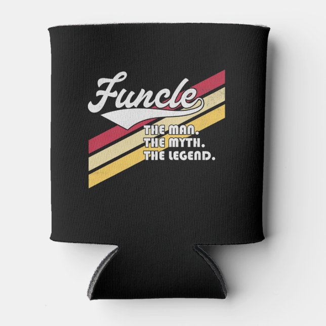 Männer funktionieren den Mann, den Mythos, die leg Dosenkühler (Vorderseite)