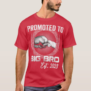 Männer für Big Bro Est 2023 Funny Pregnancy beförd T-Shirt