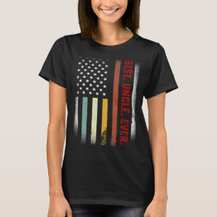 Männer für den besten Onkel je US-Flagge 1 T-Shirt