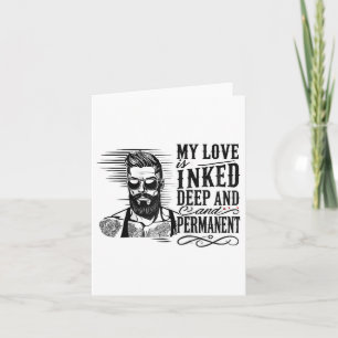Männer für den Valentinstag Karte