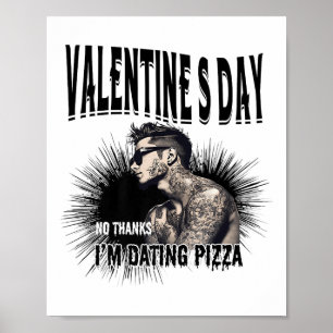 Männer für den Valentinstag Poster