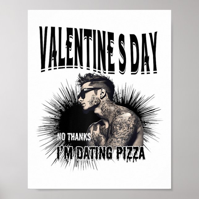 Männer für den Valentinstag Poster (Vorne)