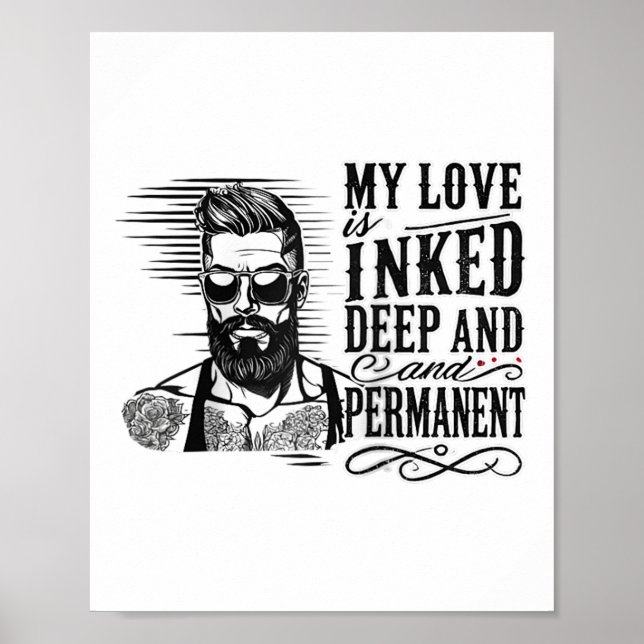 Männer für den Valentinstag Poster (Vorne)