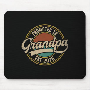 Männer für Großvater 2026 beworben Mousepad