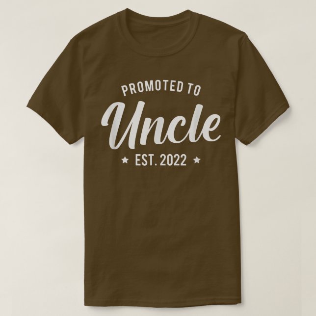 Männer für Onkel 2022  T-Shirt (Design vorne)