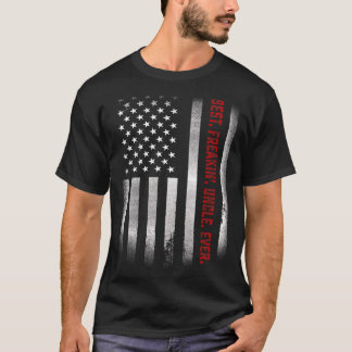 Männer für Onkel Bestes Freakin Onkel je US-Flagge T-Shirt