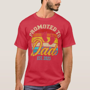 Männer für Vintages Retro 2023 befördert T-Shirt